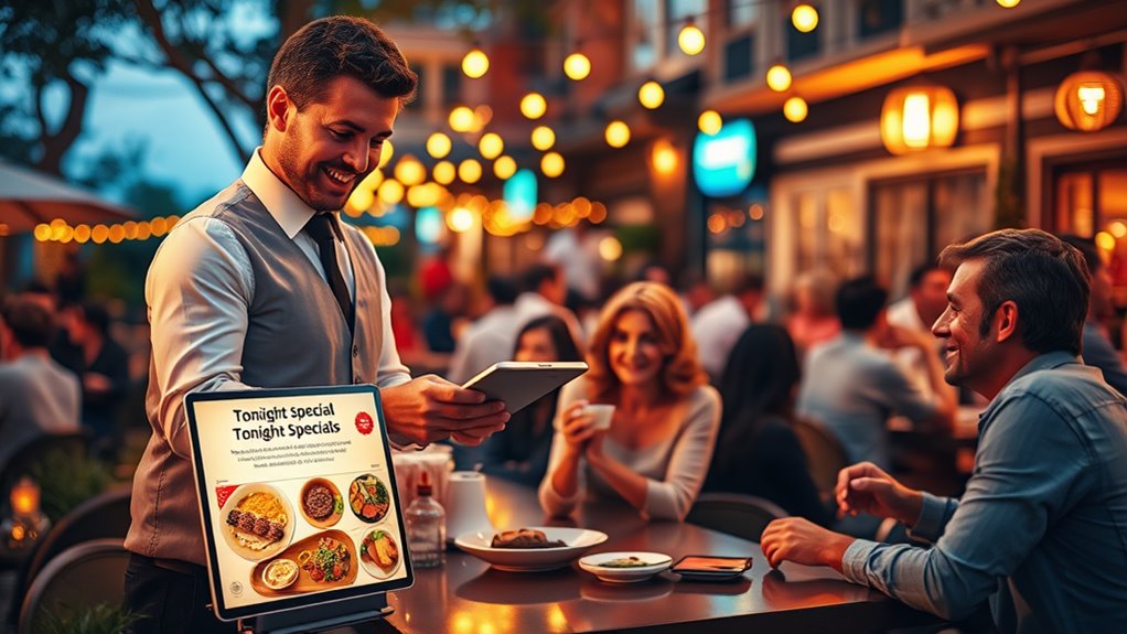 digital flyers attract customers