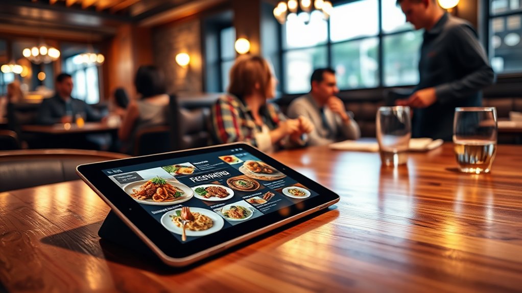 digital menus boost orders